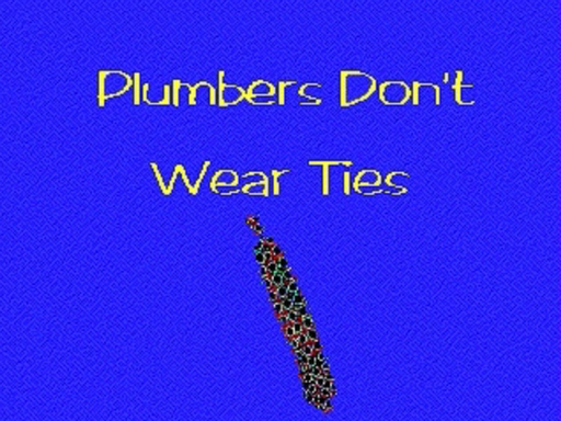 Plumbers Don't Wear Ties title screen for 3DO
